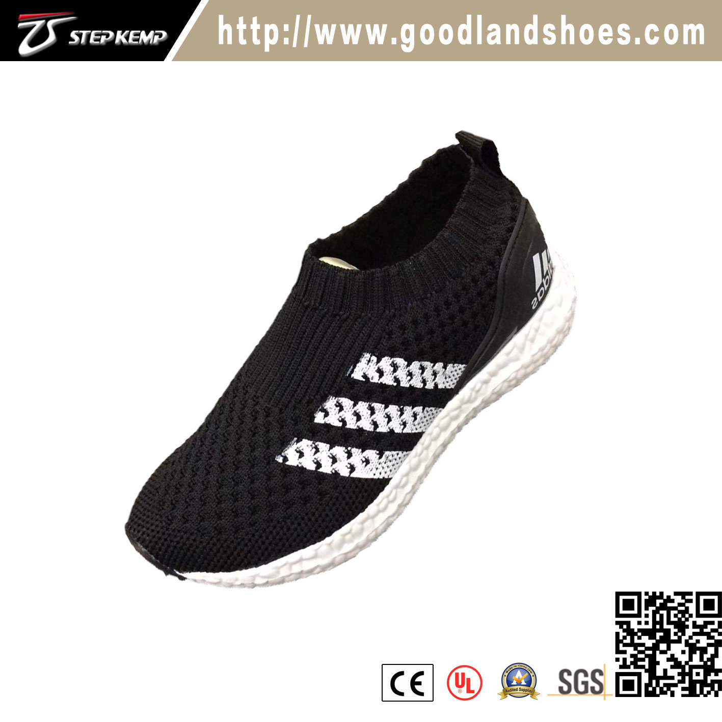 Stlye Slip-on Flyknit Casual Sports Shoes 20305-2