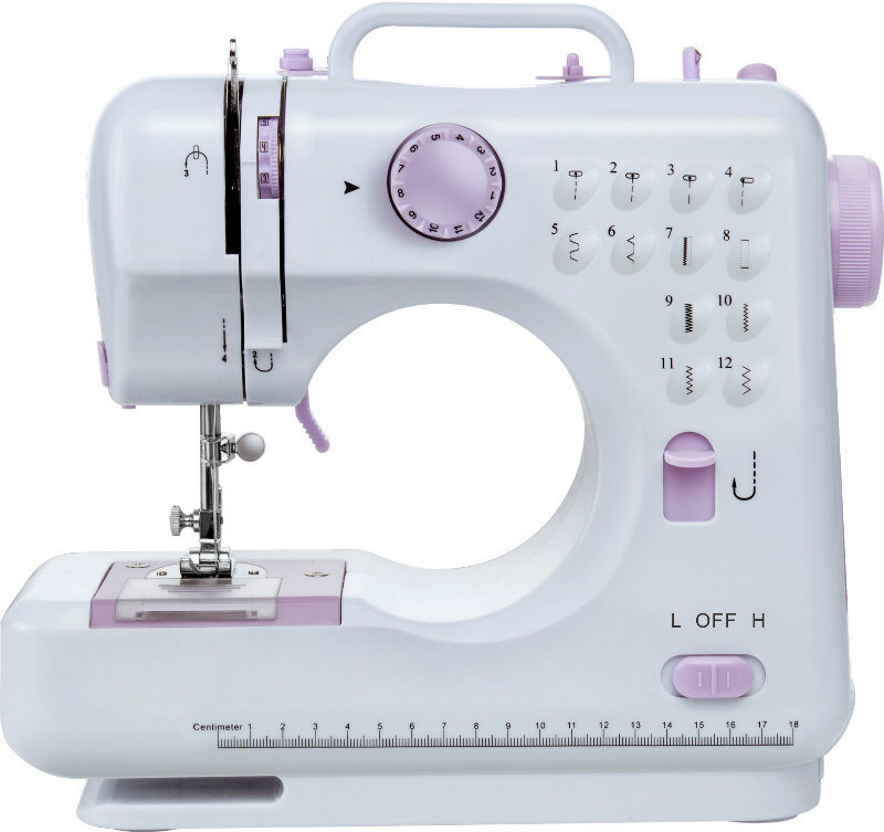 Overlock Overseaming Stitch Portable Multi-Function Electric Household Sewing Machine (Fhsm-505)