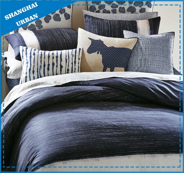 Blue Jeans Design Printed Cotton Quilt Cover Bedding
