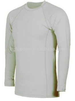 Manufacturer Men's Long Sleeve Rash Guard, Swimming Shirt, UV Protection 50+