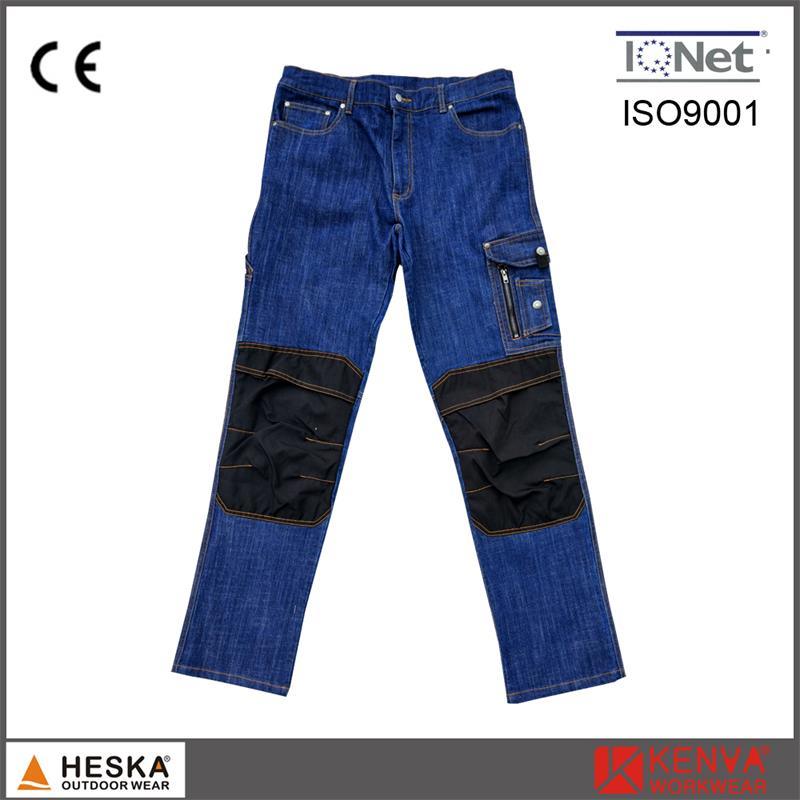 New Style Dark Blue Trousers Mens Jeans Suppliers Cargo Work Pants