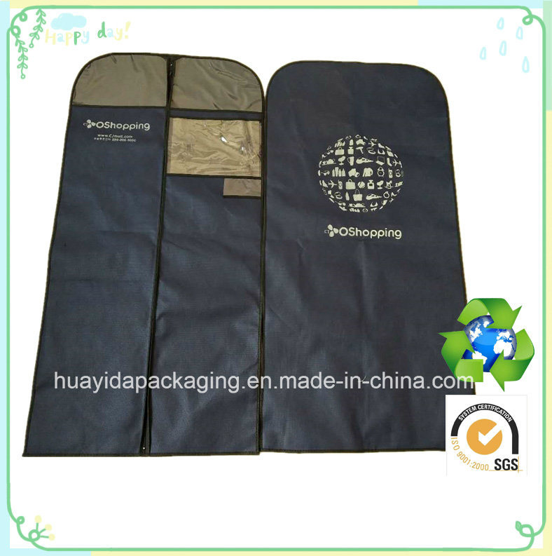 Wholesale Eco Non Woven Blue Packaging Suit Bag