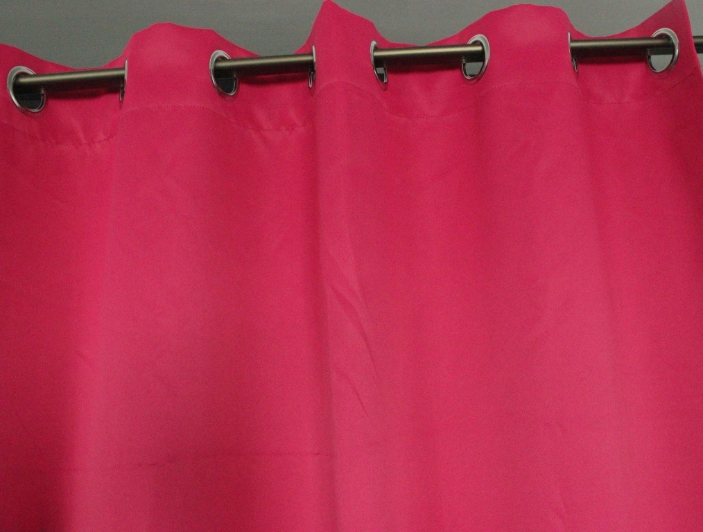 Polyester Blackout Ready-Made Curtain with Various Colors