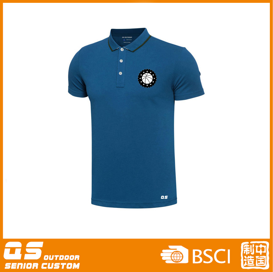 Men's Sports Polo Dry Fit T-Shirt