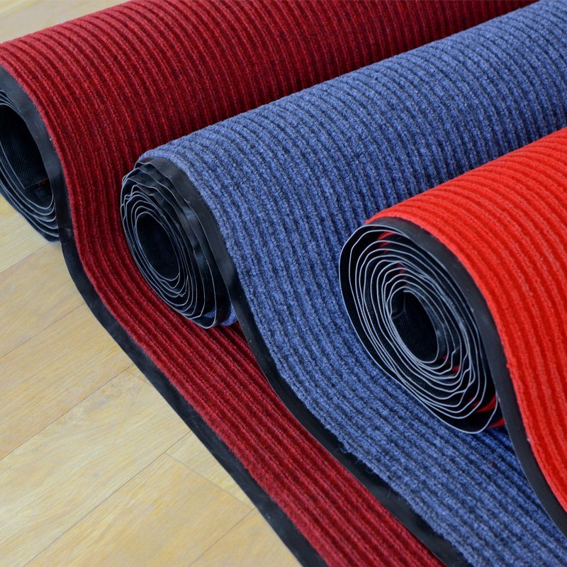Polyester Single Rib Needle Punch Cutting Cut Carpet Floor Mats in Rolls