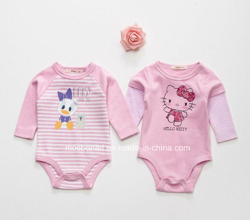 New Design Korea Fashion Wondersuits Rompers Newborn Baby Bodysuit Cotton Baby Romper Set