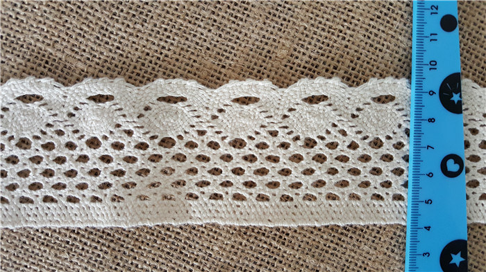 High Quality Thick Cotton Crochet Lace for Table Cloth