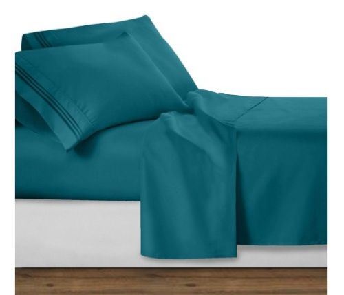 Soft Like 1800t Cotton Microfiber Bed Sheet Set