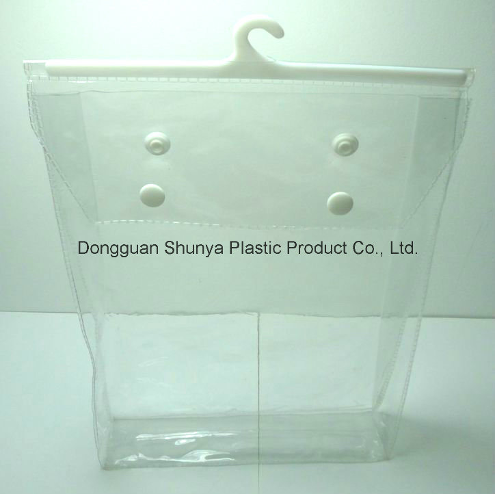 EVA Bag with Hook and Button for Packing T Shirt and Garment