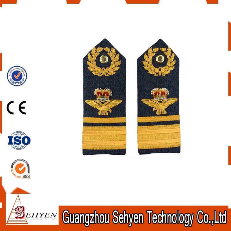 Embroidery Epaulette Patches on Sale