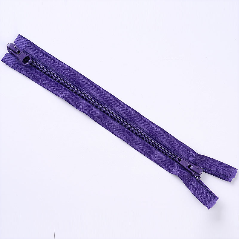 No. 3 Nylon Zipper Two Way Open End with Optional Puller