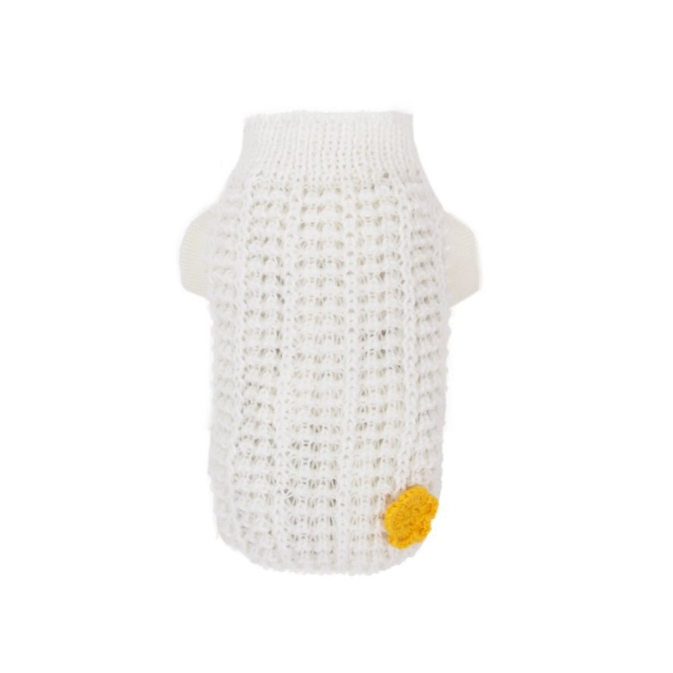 Various Good Quality Warm White Dog Clothes Pet Accessories (YJ95792-B)