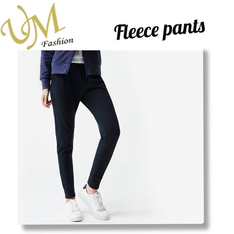Custom Fleece Warm Cotton Sportwear Casual Pants