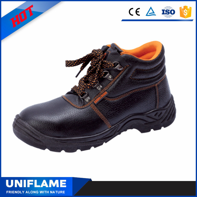 Common Leather Steel Toe Cap Kevlar Sole Safety Shoes