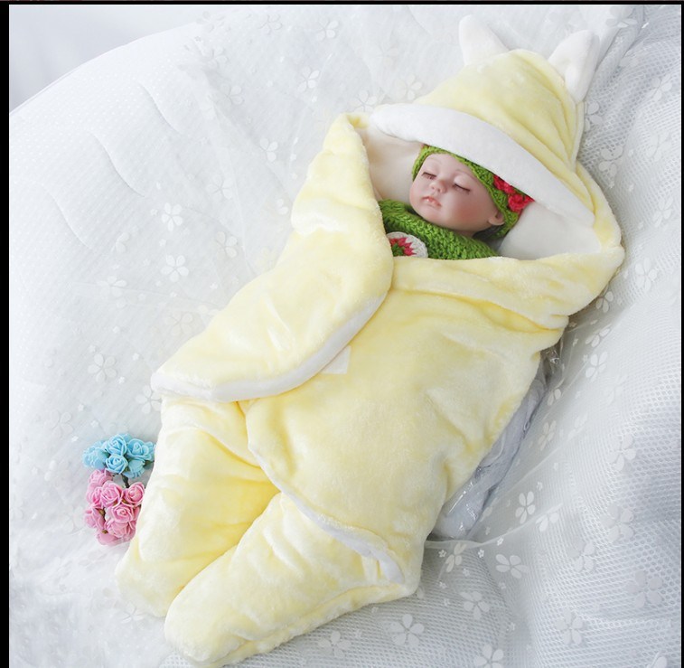 High Quality Colorful Newborn Baby Swaddle Blanket