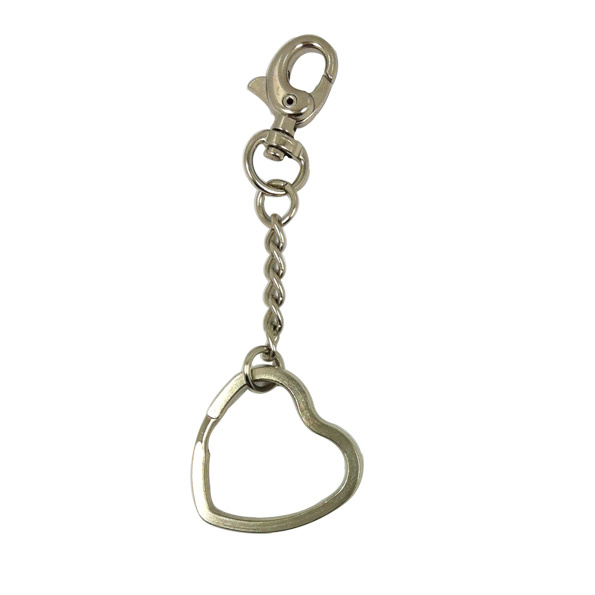 Bags Accessories Dog Hook Customized Snap Hook with Chain and Heart Ring