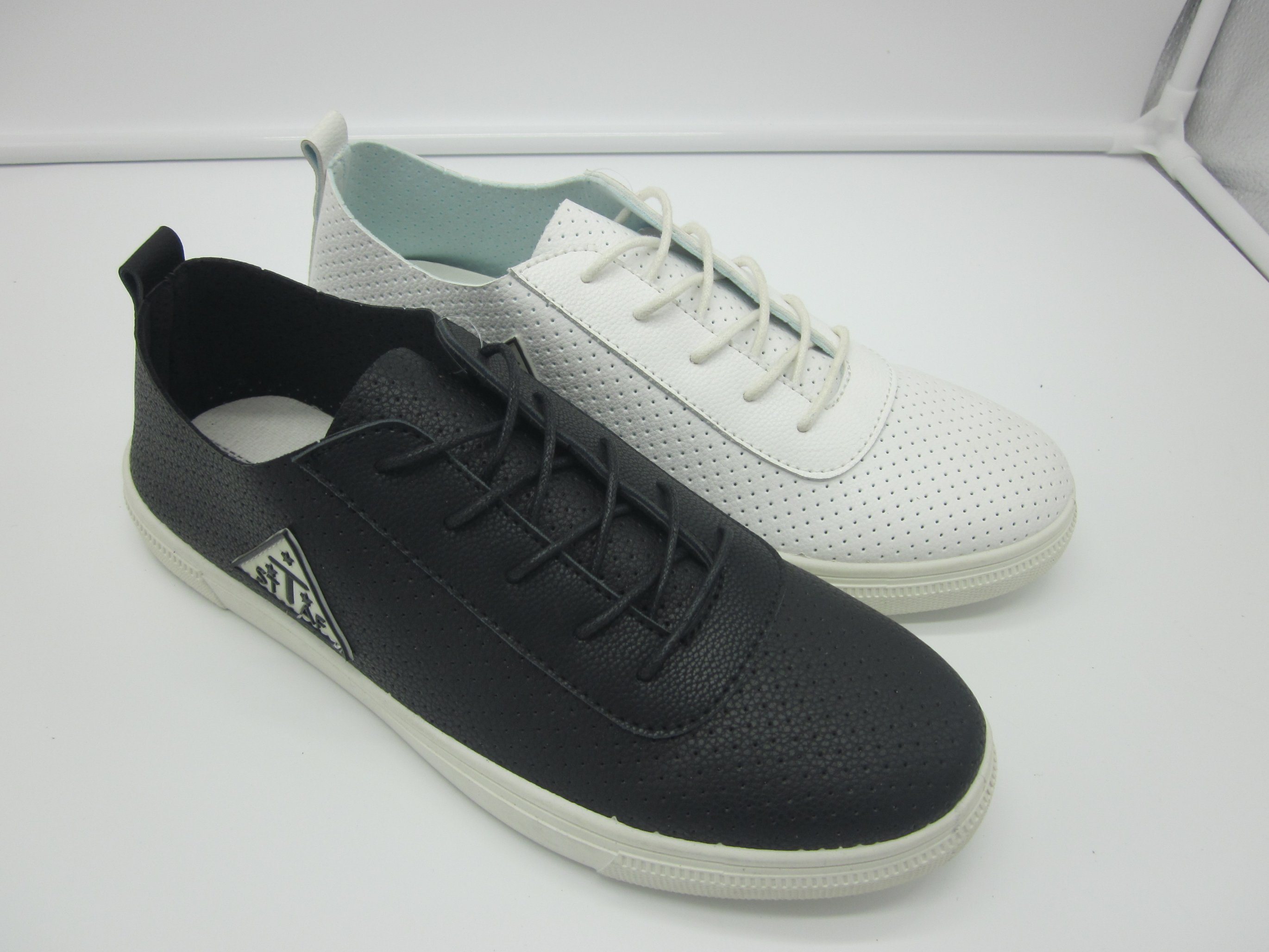 Fashion PU Casual Breathable Leisure Shoes for Men