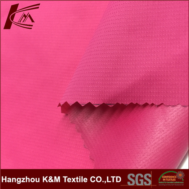 Jacquard Waterproof Nylon Fabric with PU Coating for Cloth