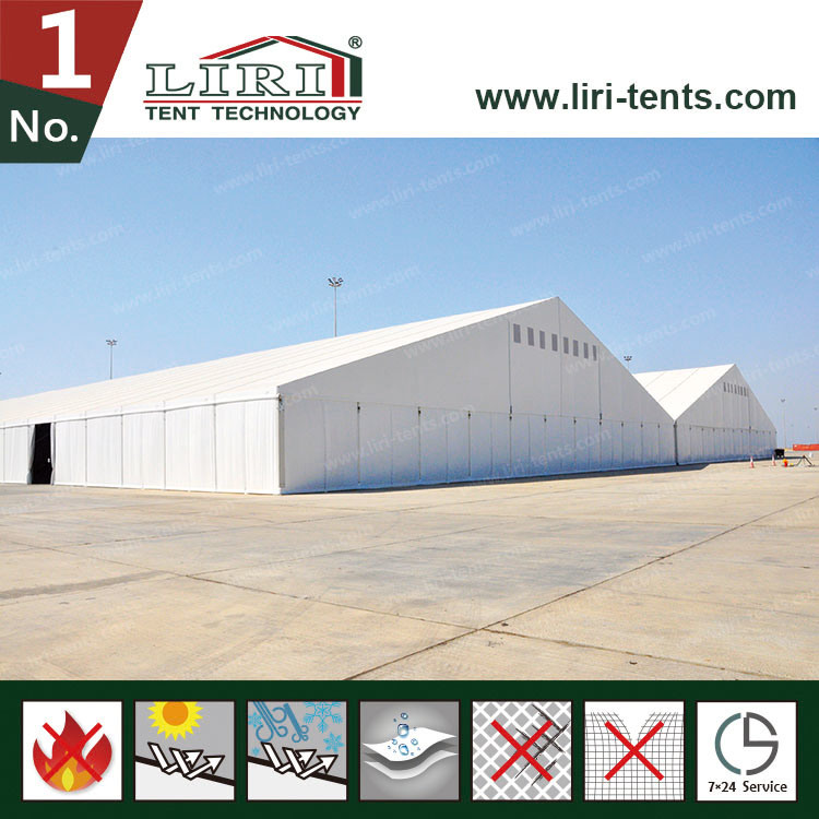 Large Permanent Warehouse Tent with Flame Retardant Waterproof Roof