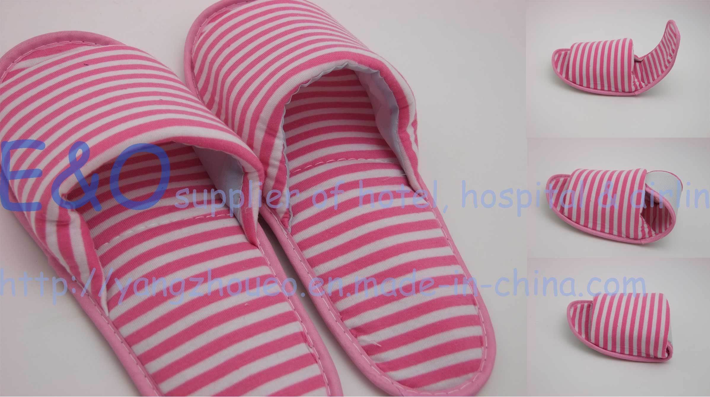 Azo Free Travel Foldable Lady Footwears Hotel Slippers