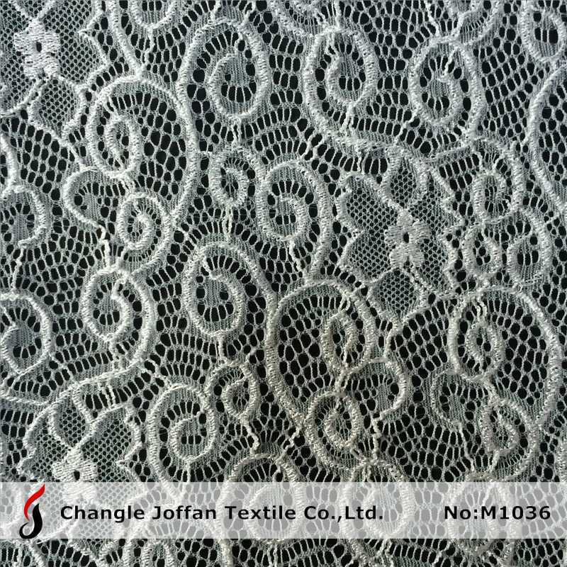 Soft Lace Fabric for Table Cloth (M1036)