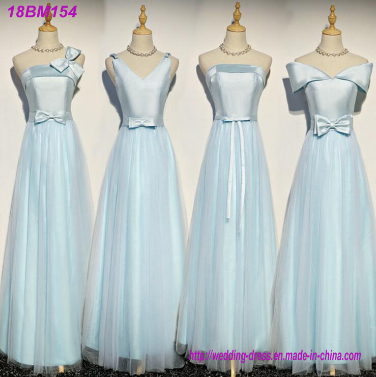 Changeable Collar Design Sexy Weddings Party Bridesmaid Dresses