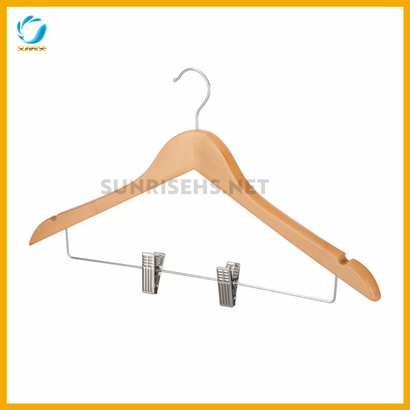 Wooden Hanger Skirt Hanger for Hotel