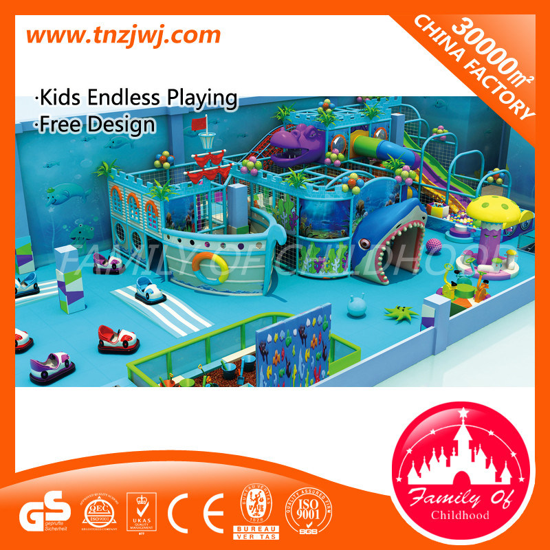 Ocean Theme Park Naughty Castle Theme Kids Indoor Playground Maze