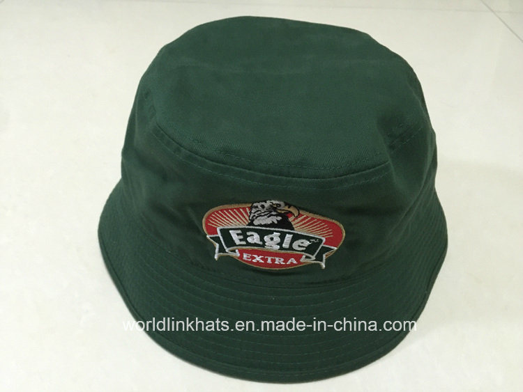 Custom Flat Embroidery Bucket Hat