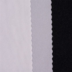 Circular Knitted Fusible Interlining Tricot Knitted Fabric for Sport Wear