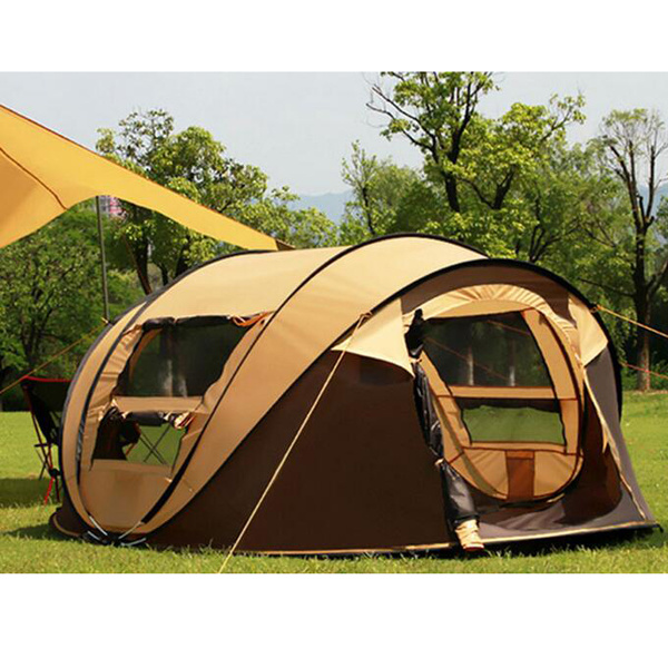 Automatic Outdoor Camping 2-3-4 Beach Big Rainproof Family Even Tent