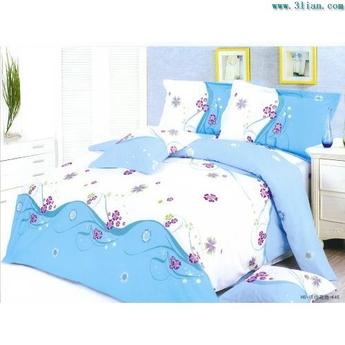 Fashion Printed Bedding Set Home/Hotel Textiles 4PCS Bedding Set