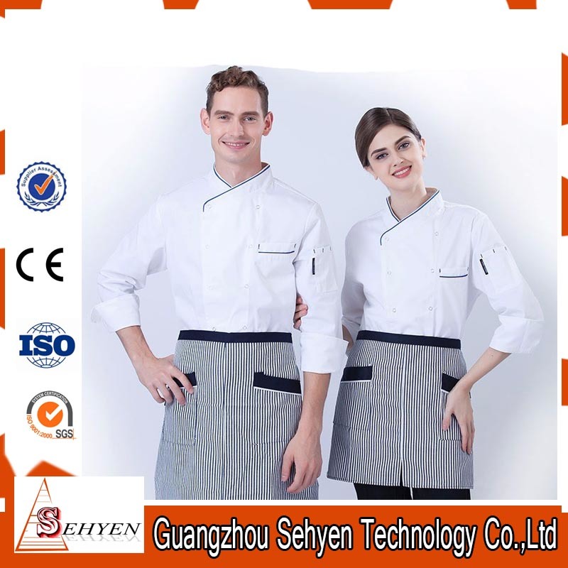 High Grade Manufacturer Work Design Chef Uniform with Cotton