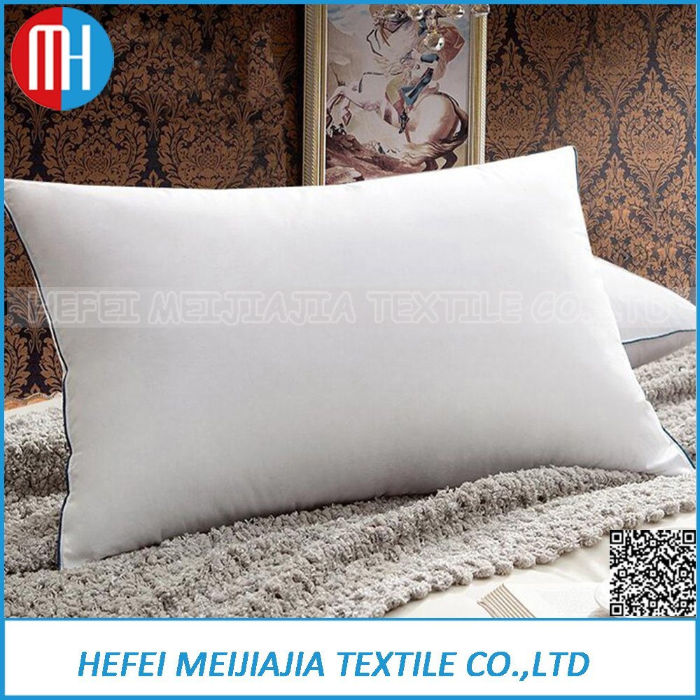 Queen Size Luxury White Goose Down Pillow for Lady