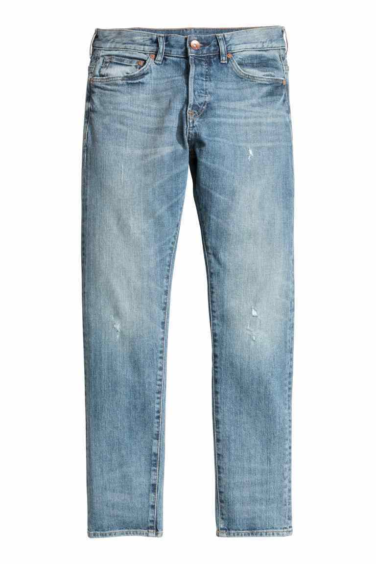 13oz Cotton Slim Low Jeans