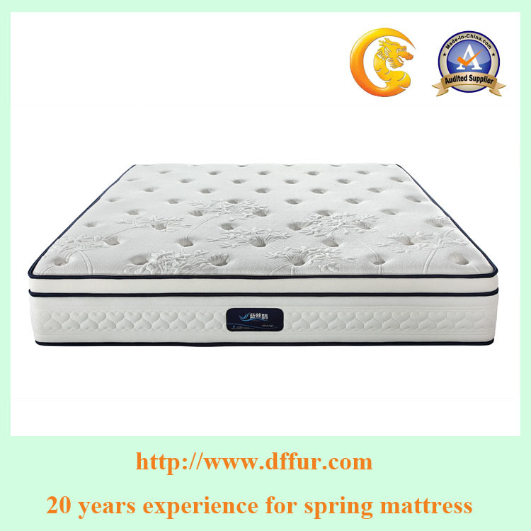 Us Fireproof Bamboo Natural Memory Foam Spring Bed Mattress King Size