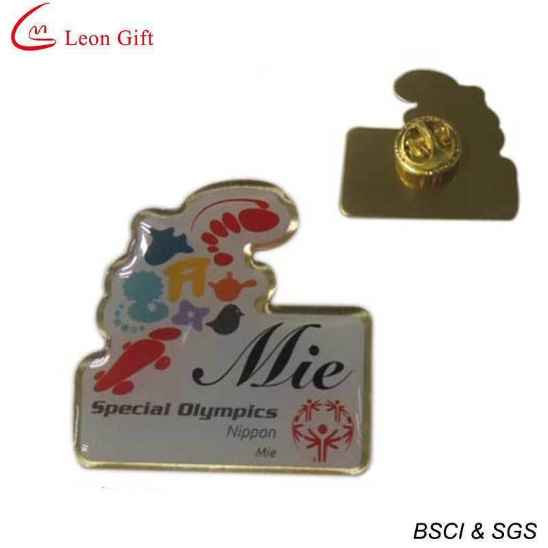 Custom Bass Special Olympics Metal Badge (LM1737)