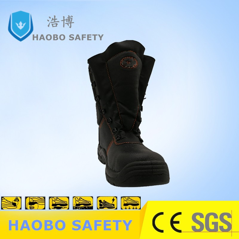 2018 Best Selling PU Injected High Cut Men Working Shoes