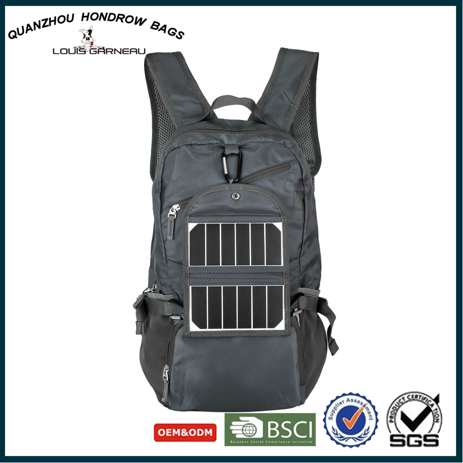 Outdoor Solar Powered Backpack Sh-17070115