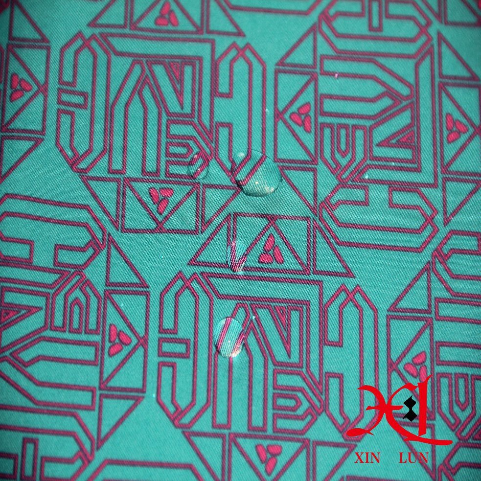 Polyester TPU Coated Print Waterproof Fabric for Jacket/Ski Suit/Outdoor Jacket