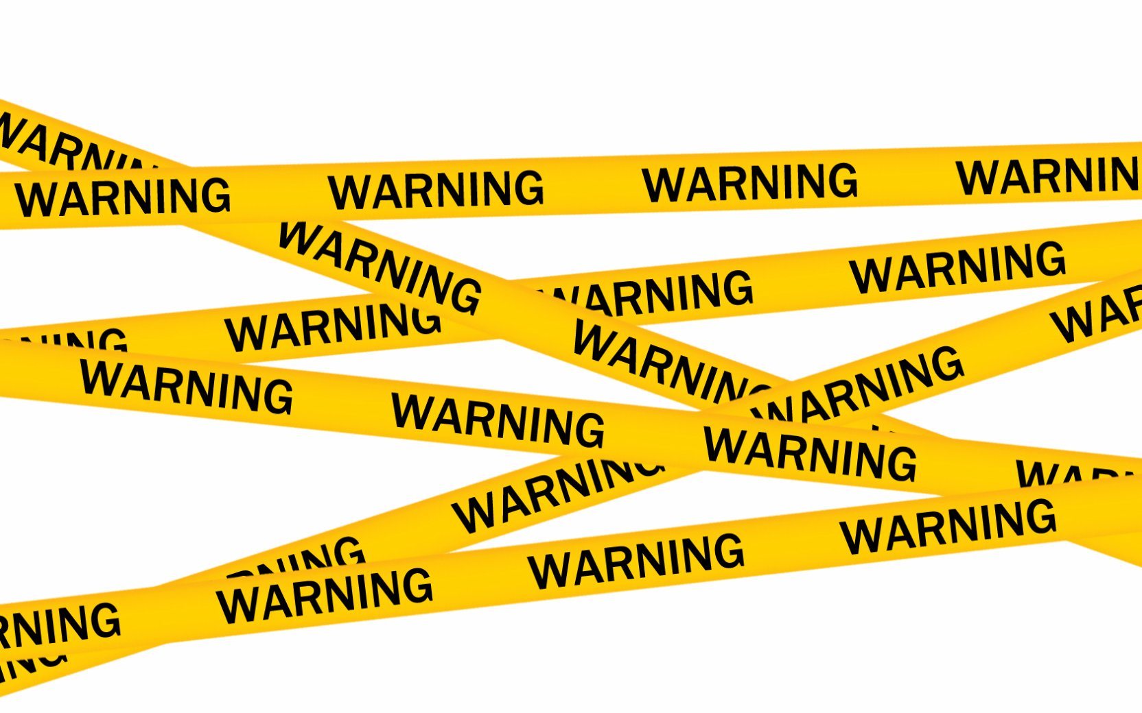 Yellow Black PE Warning Tapes Cc-Wt001