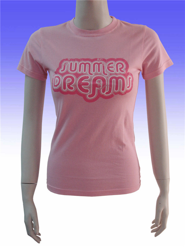 Factory Manufacture Fashion Garments Women Printed T-Shirt