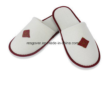 New Design Velour Disposable Slippers for Hotels