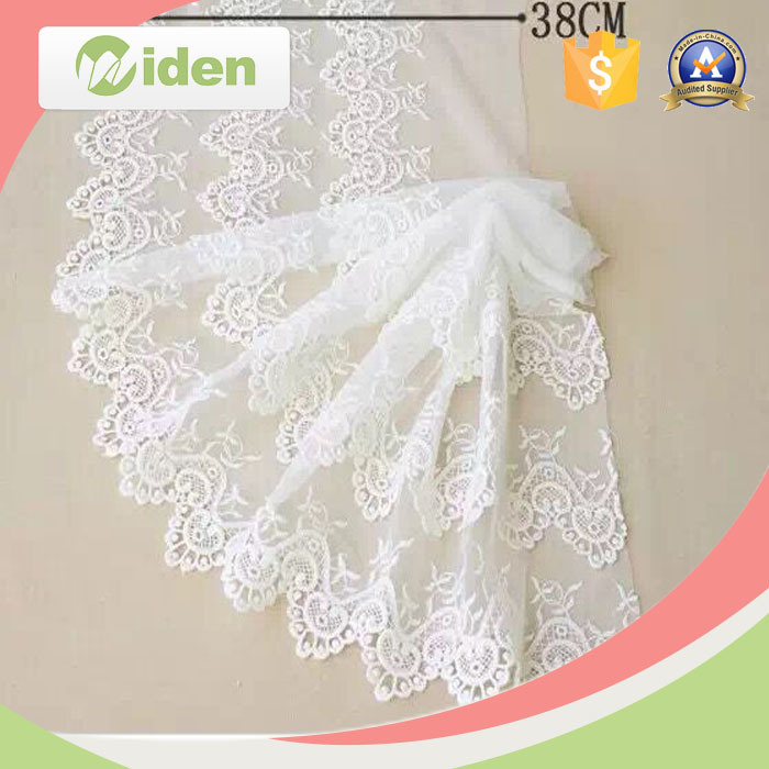 Fancy Style 38cm Wholesale Embroidery Lace for Wedding Dress