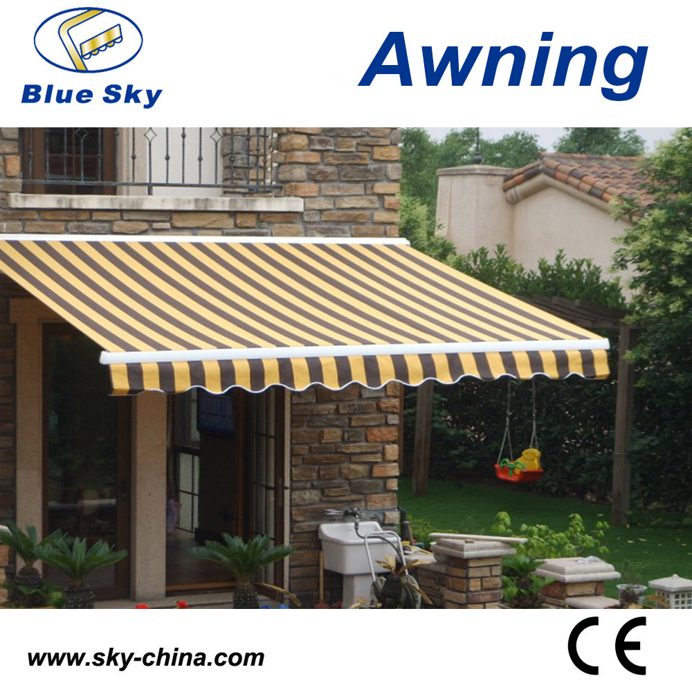 Garden Polyester Free Standing Retractable Awning (B3200)