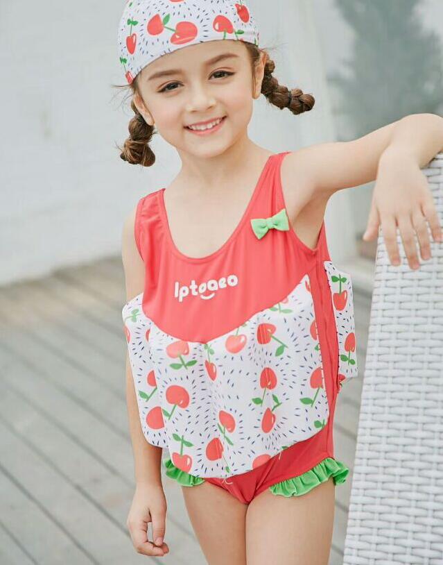 Swimsuits with Buoyancy for Kid's &One-Piece UV50+ Swimwear for Children