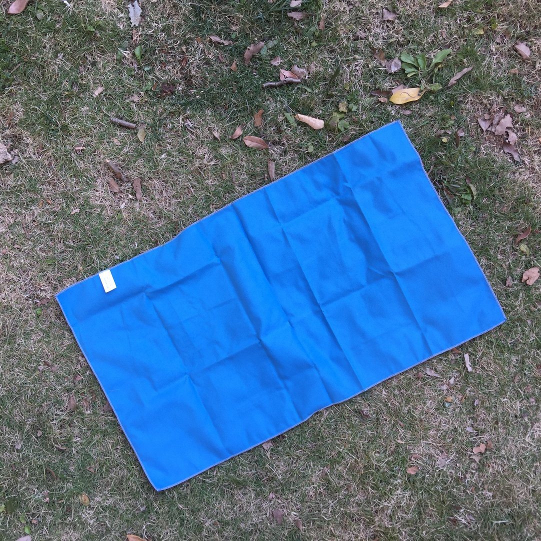 Blue Color Lightweight Microfiber Sports Gym Outdoor Towels