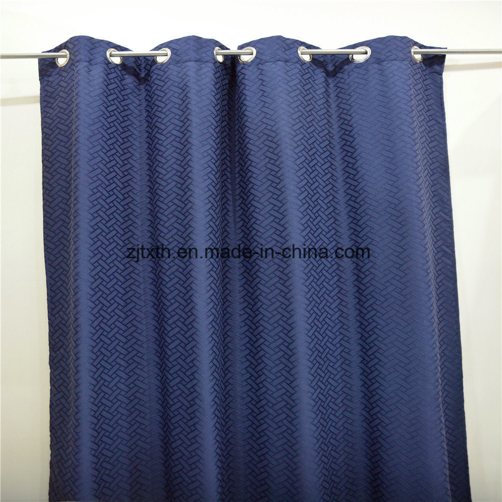 Home Textile 100% Polyester Permanent Fire Retardant Blackout Curtain Fabric of Shaoxing