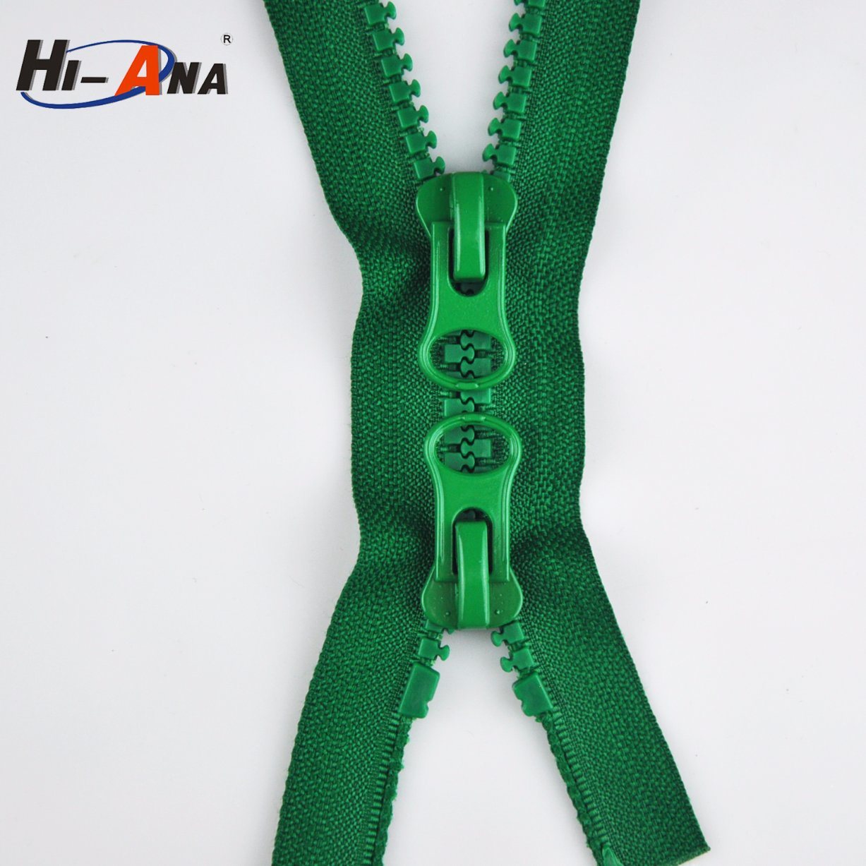 Accept OEM New Products Team Custom Double Zipper