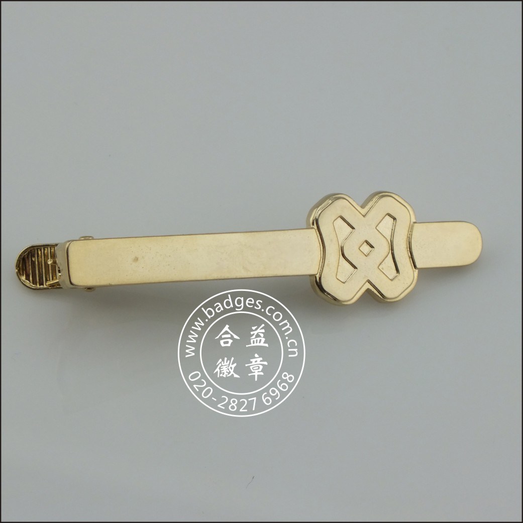 Custom Gold Tie Clip, Metal Stickpin (GZHY-TC-075)